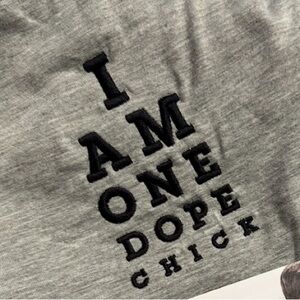 Women's “I Am One Dope Chick” V-Neck Jumpsuit